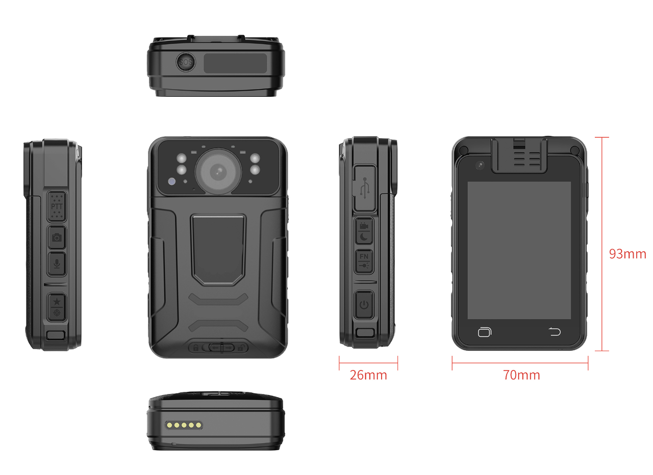 Нагрудний відеореєстратор BlackEYE Модель: F-EYE Pro Android - Зображення 5